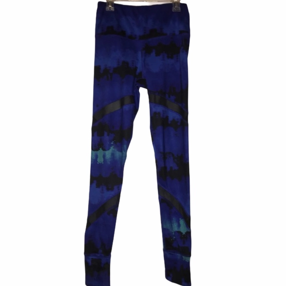 Blue active leggings